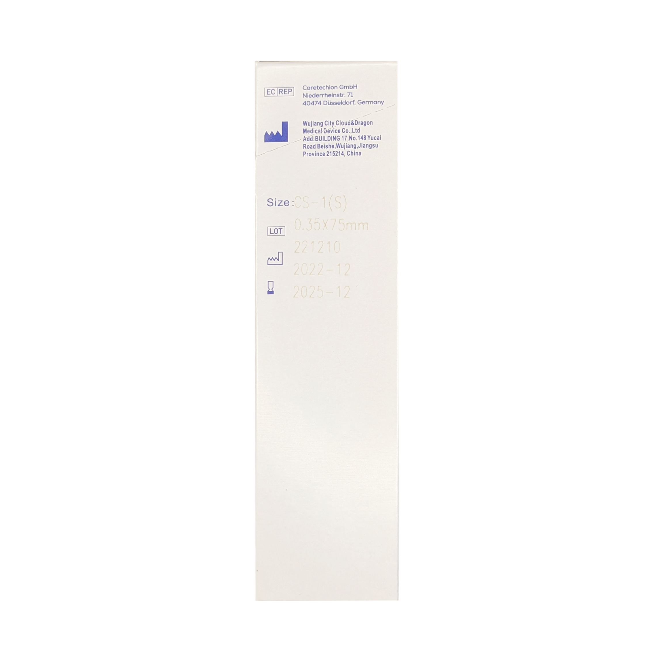 Akupunkturnadeln 0,35x75 mm Karton